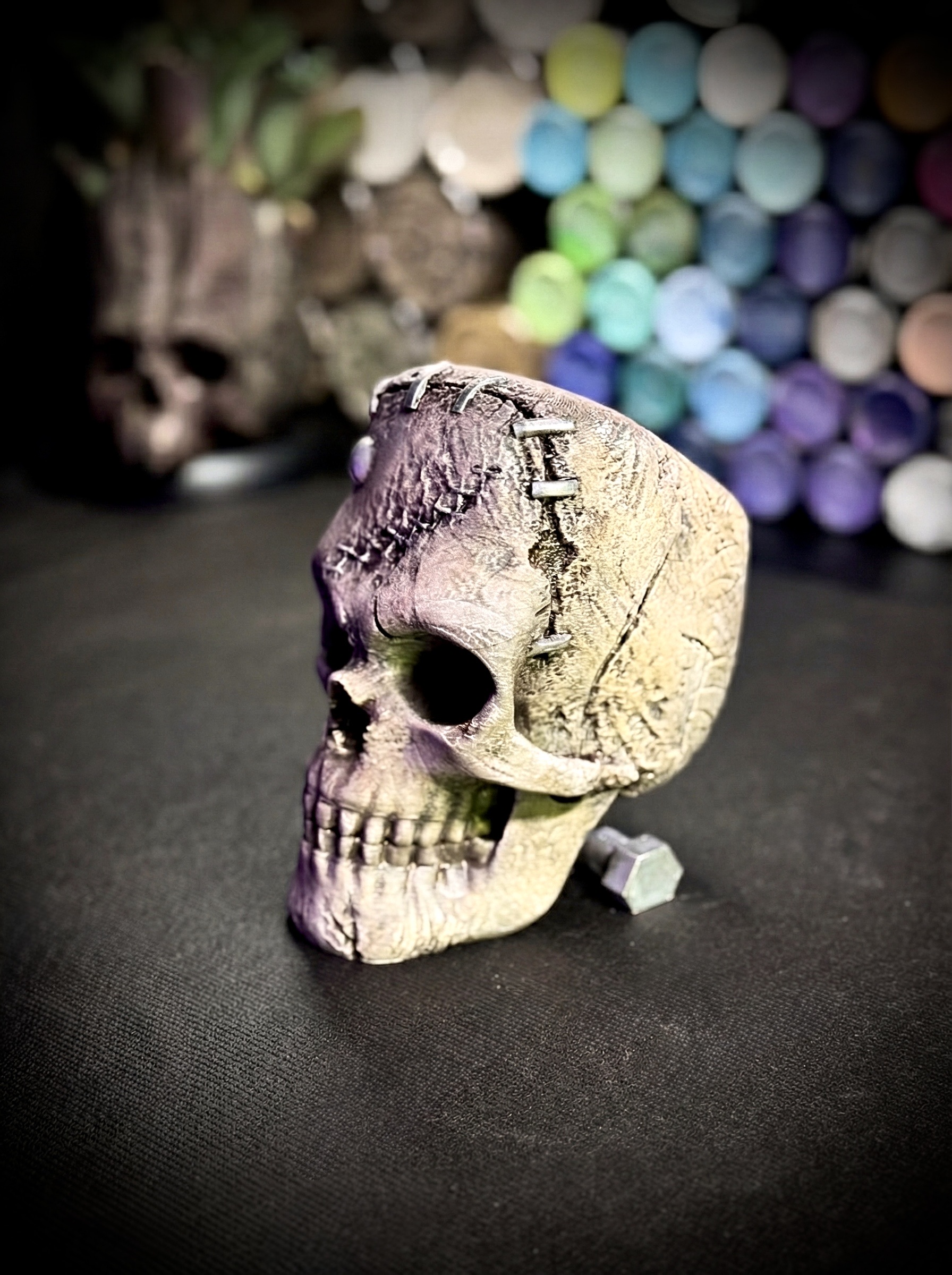 The skull of frankenstein's monster