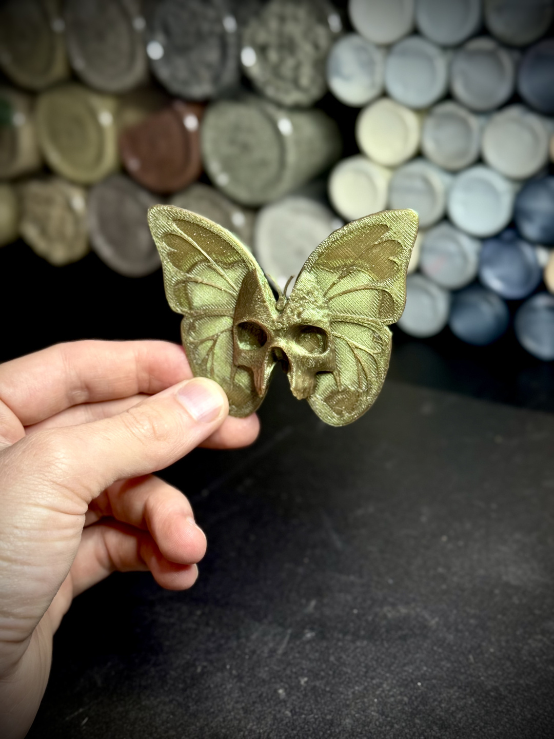 Skull butterfly