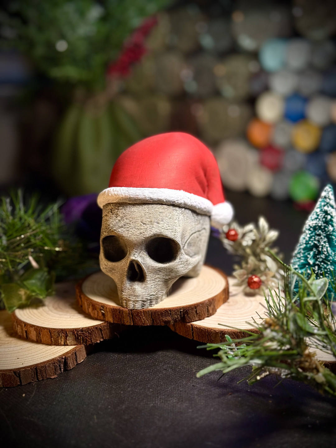 Santa Skull